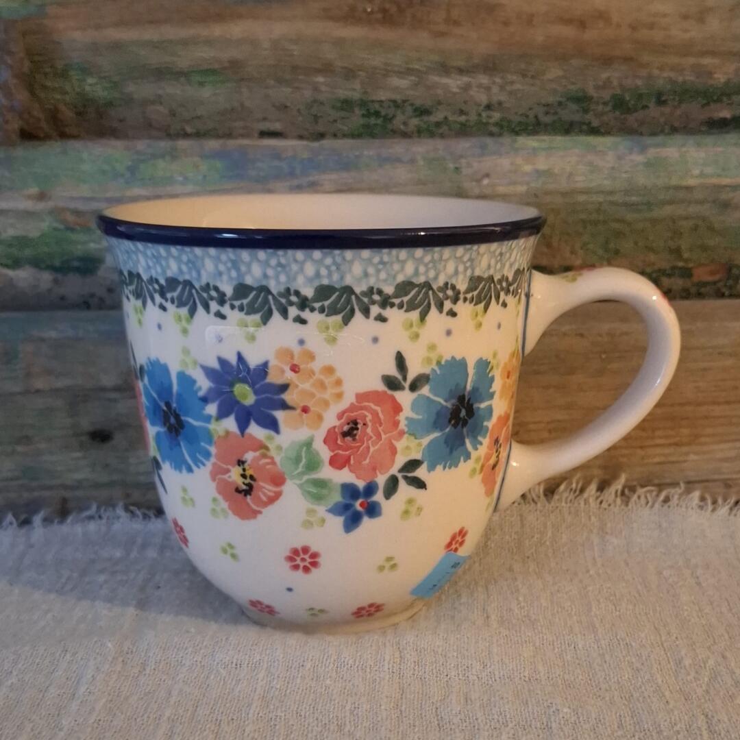 Bunzlau Tulpmok L 300ml UNIKAT van Teresa Liana