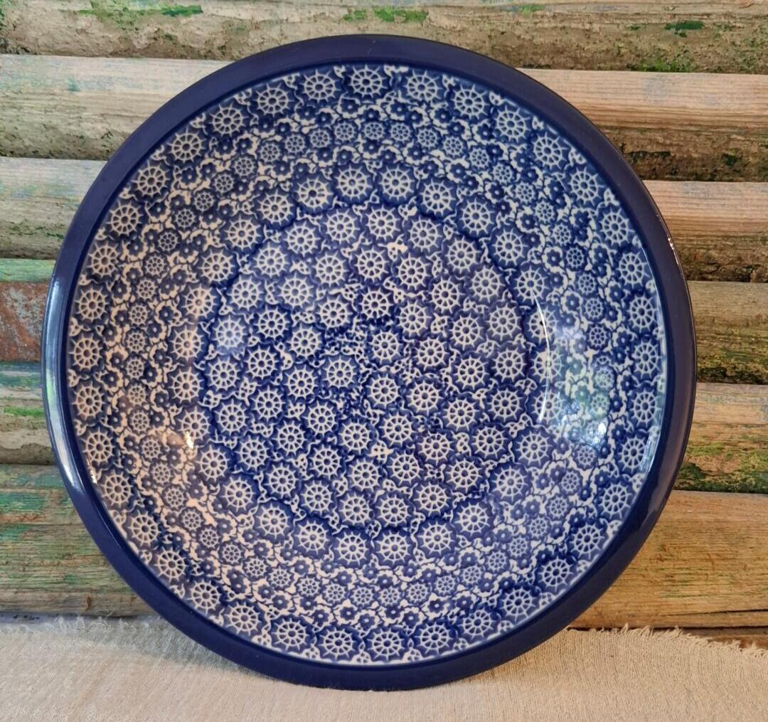 026* Bunzlau Bord Diep 21cm NewLace 2615x