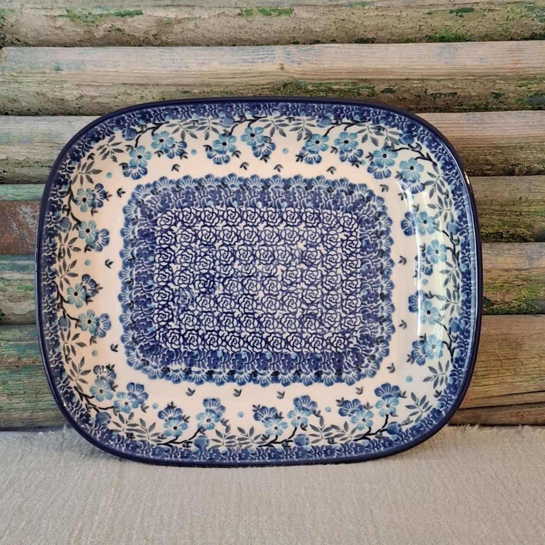 CA 159-3409x Bunzlau Serveer- Ovenschaal 22.5 x 19cm ForestLove by Maria Starzyk