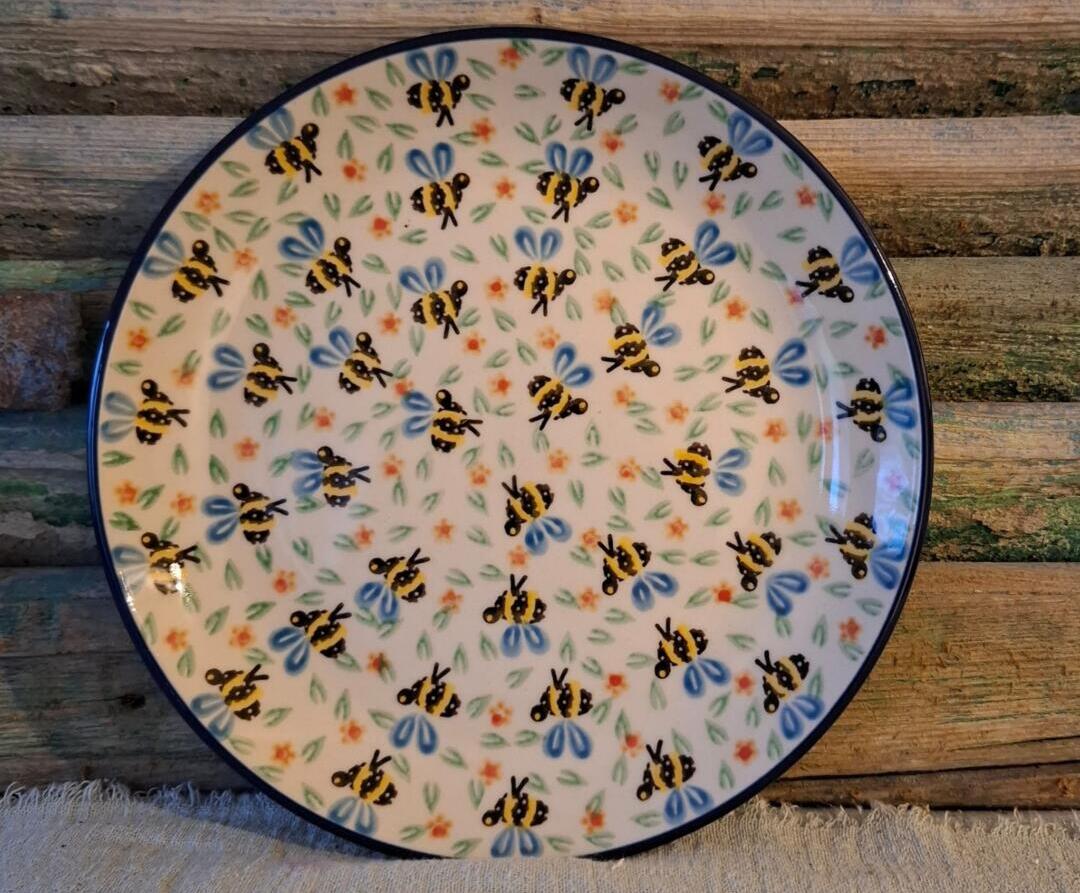 086* Bunzlau Ontbijtbord 20cm Bee's 1170x