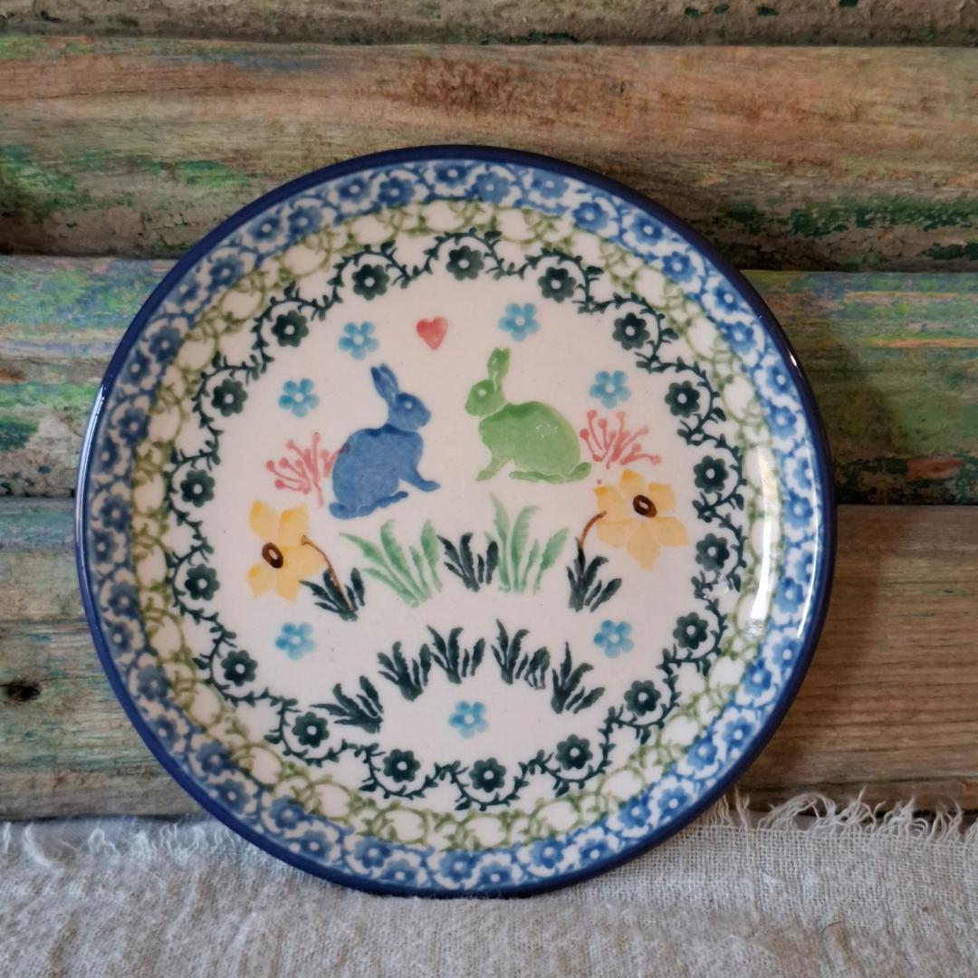 CA D21-3335x Bunzlau Cake-, gebaksbord 12.5cm by Maria Starzyk