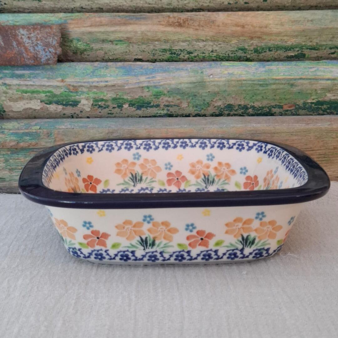 161* Bunzlau Ovenschaal Vierkant MixedBlossom3337x