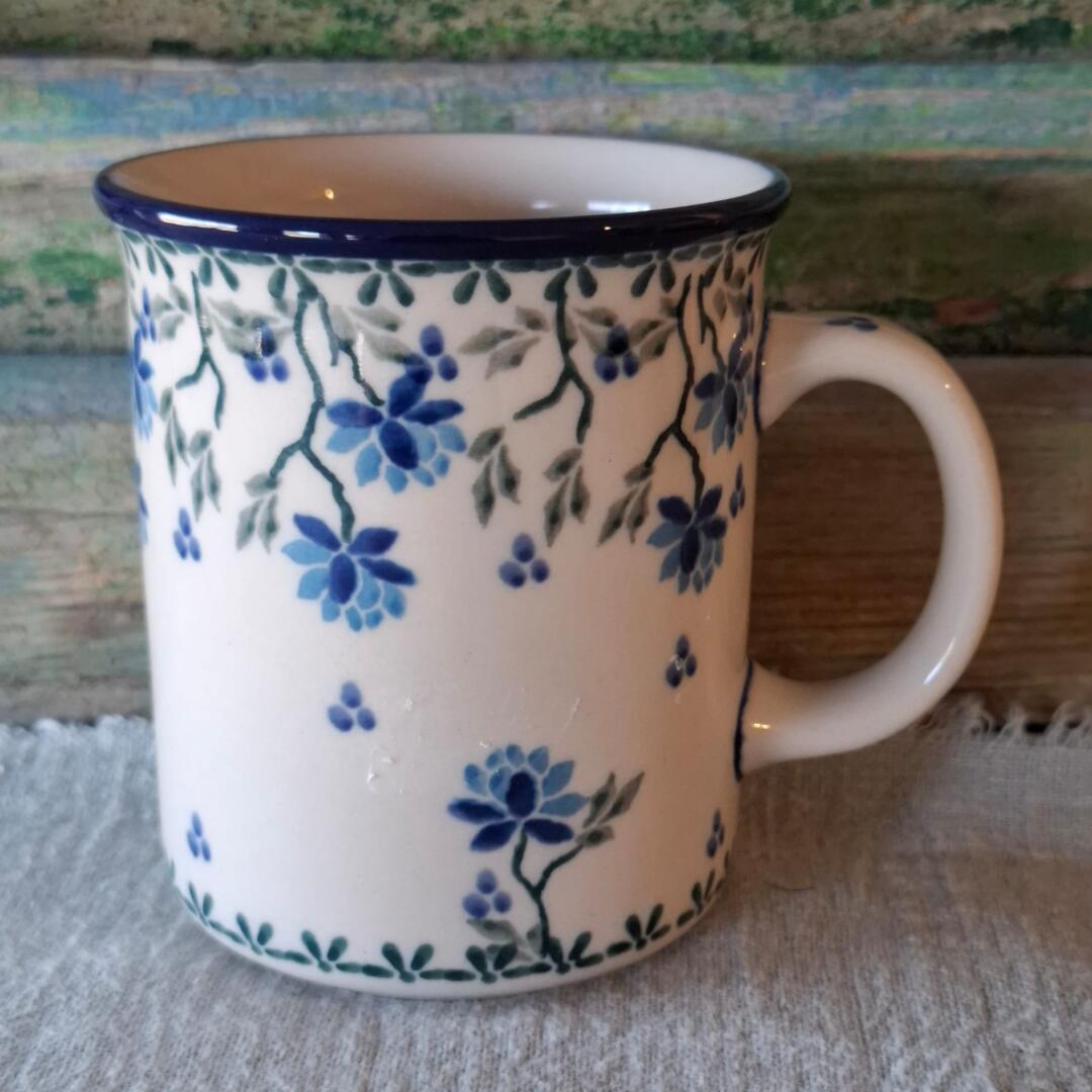 Bunzlau Pride of Poland Rechte mok met groot oor 300ml van Teresa Liana