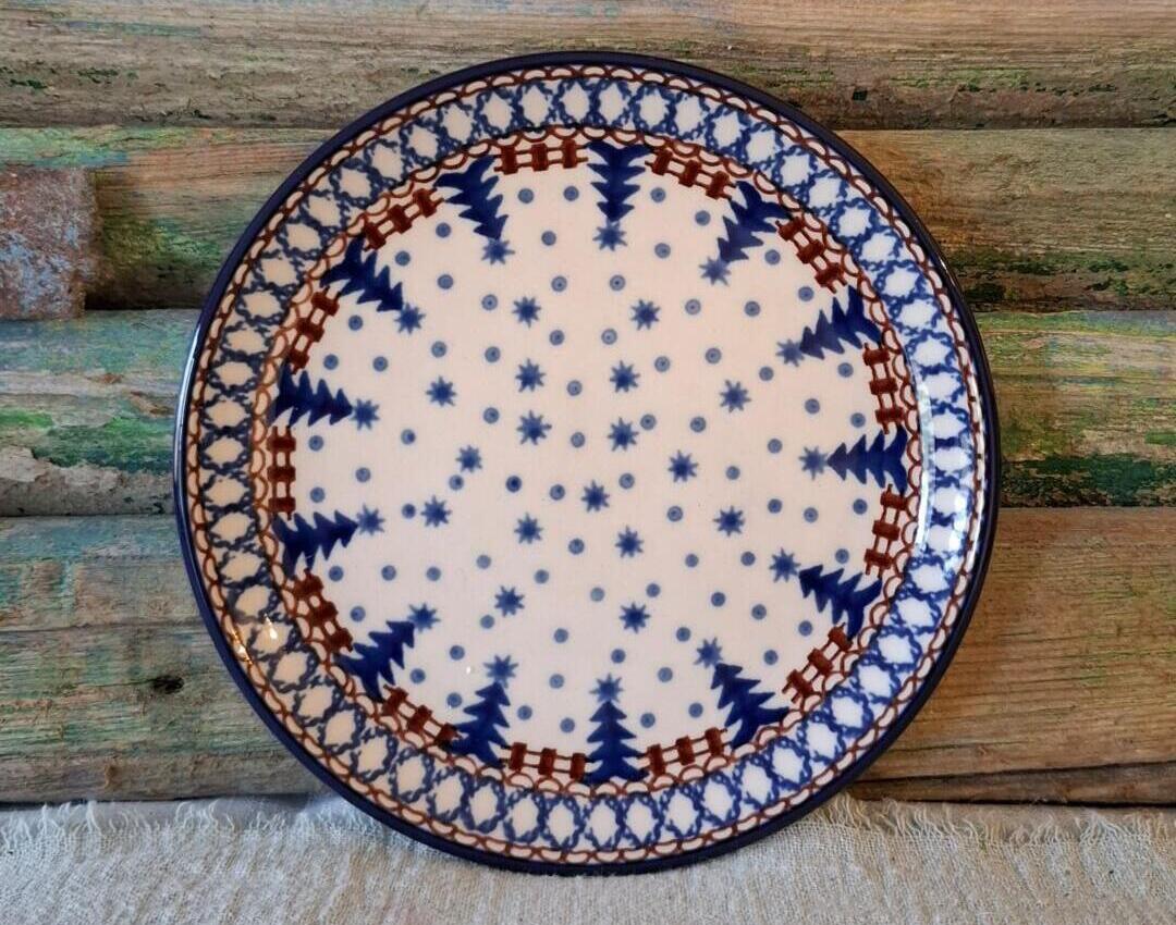 CA 261-k339x Bunzlau Bord 16cm ChristmasTree by Jacek Chyla