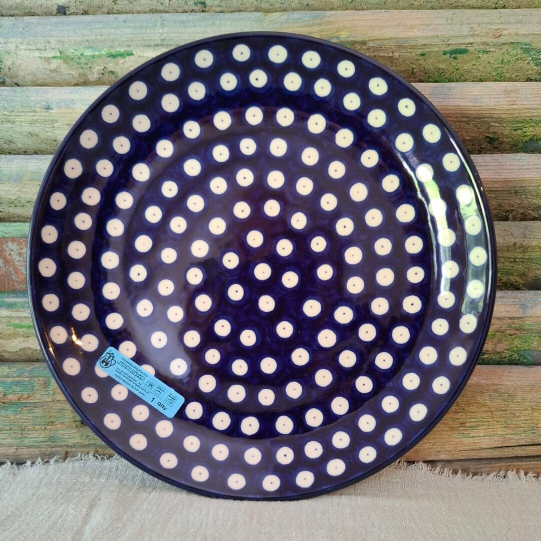 266 Bunzlau Lunchbord 23.5cm BlueEyes 070Ax