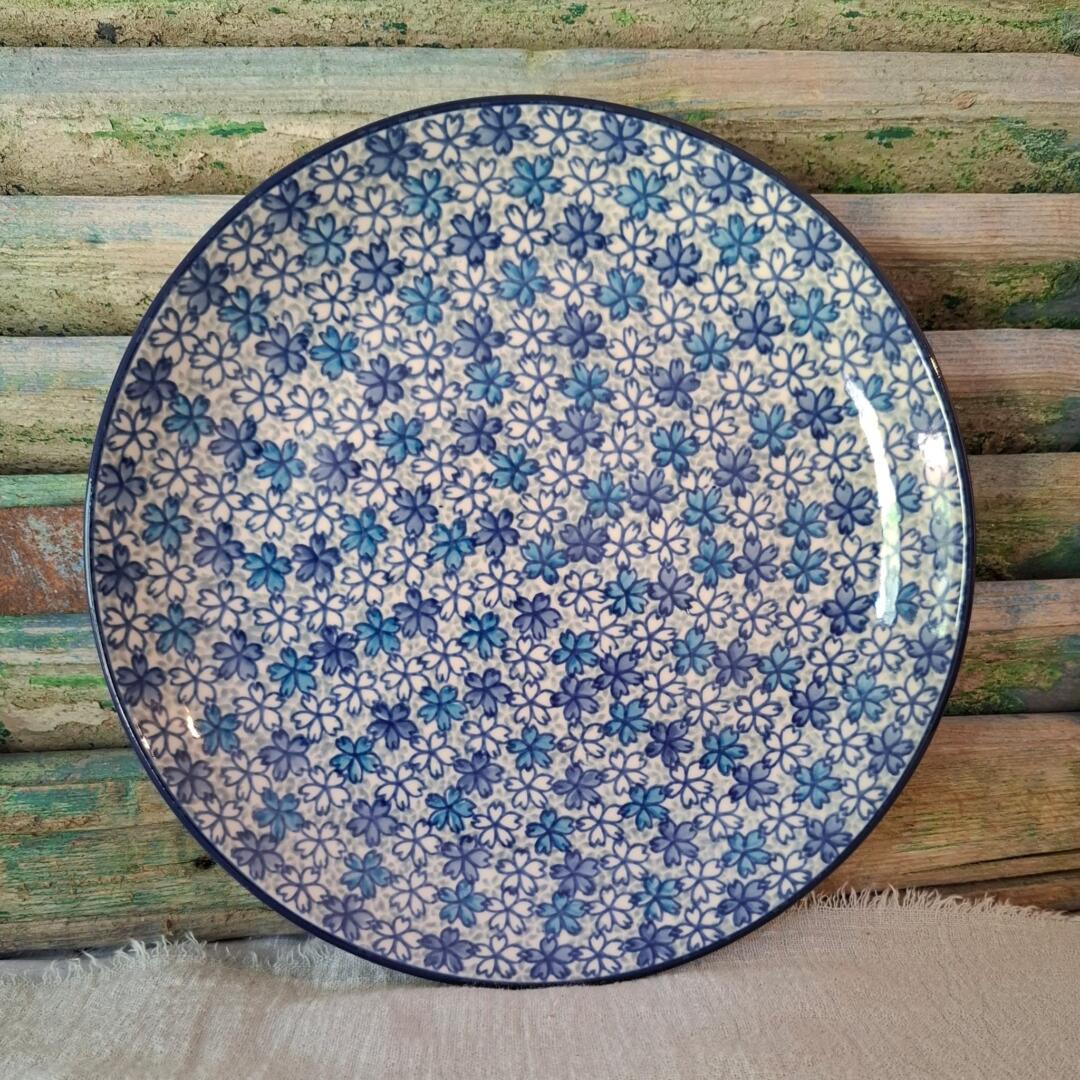 266* Bunzlau Lunchbord 23.5cm MidnightMeadow 3457x