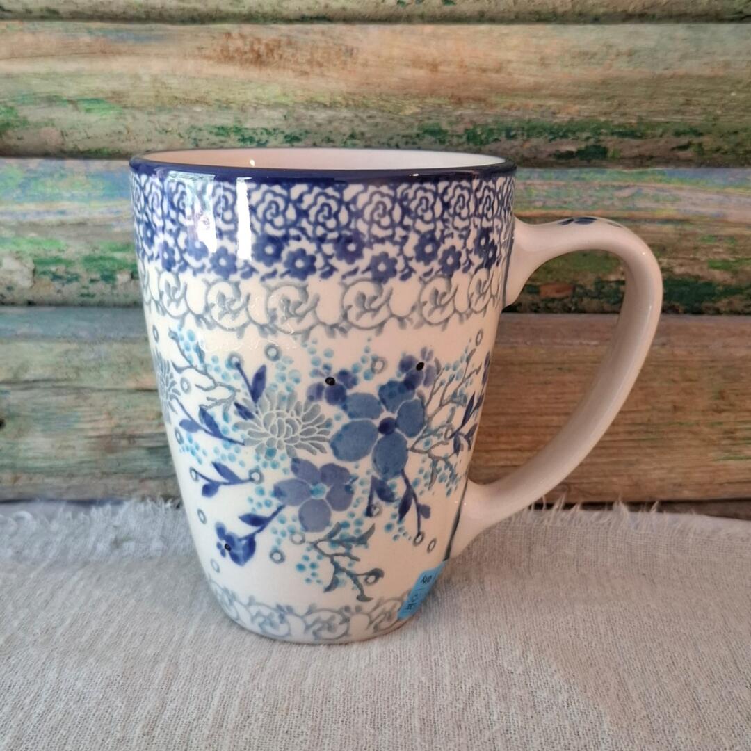 D05* Bunzlau Mok Met Oor 300ml  Unikat 5258 Maria Starzyk