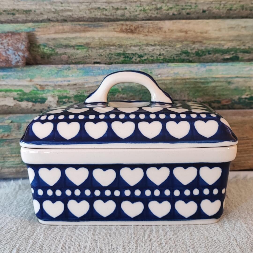 010 Bunzlau Botercontainer BlueValentine 375Ex