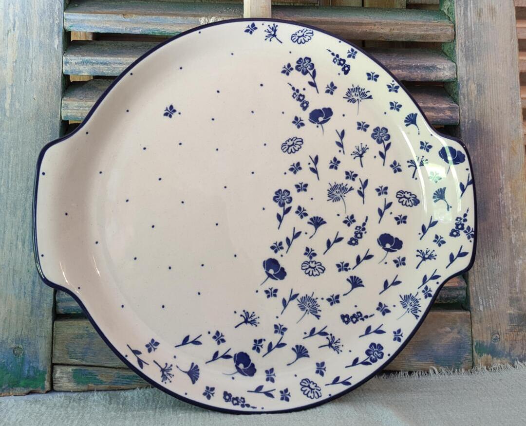 152* Bunzlau Serveerbord Ø 34/30cm FlowerFestival 2888x