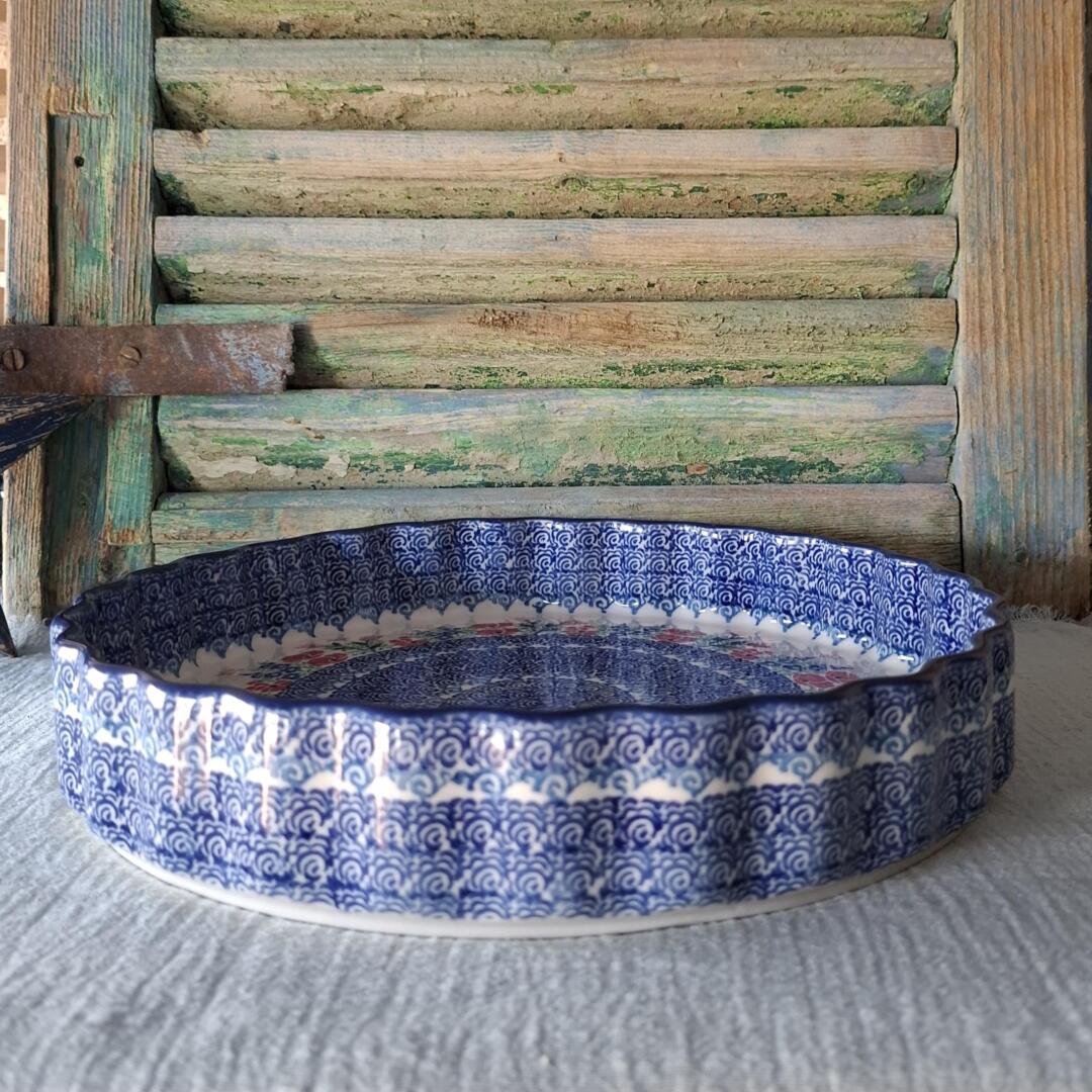 CA D77-3220x Bunzlau Quiche- Pie-dish 28,5cm  by Maria Starzyk