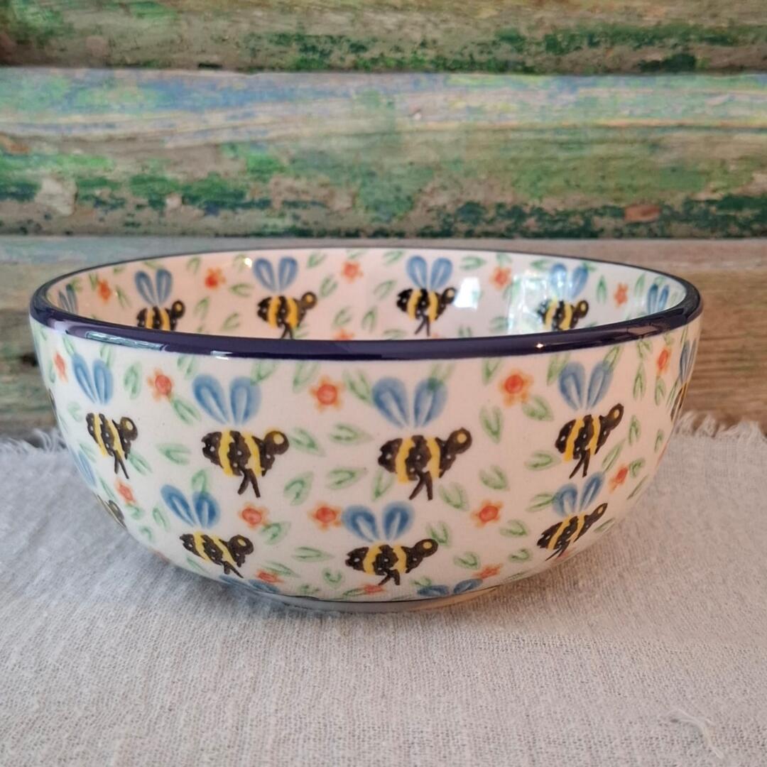 F03* Bunzlau Saladekom Ø 13.8cm Bee's 1170x