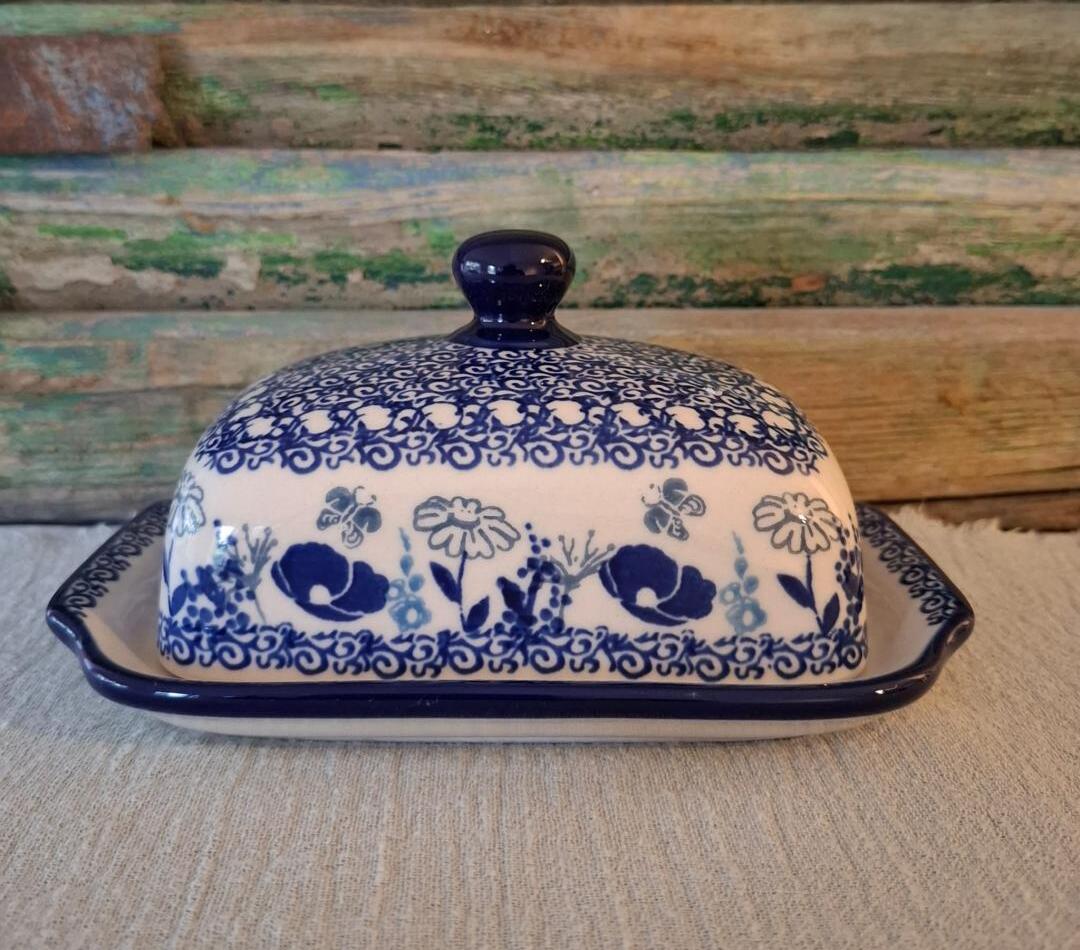 295- Bunzlau Botervloot met bord GardenofJoyTwin 2900x