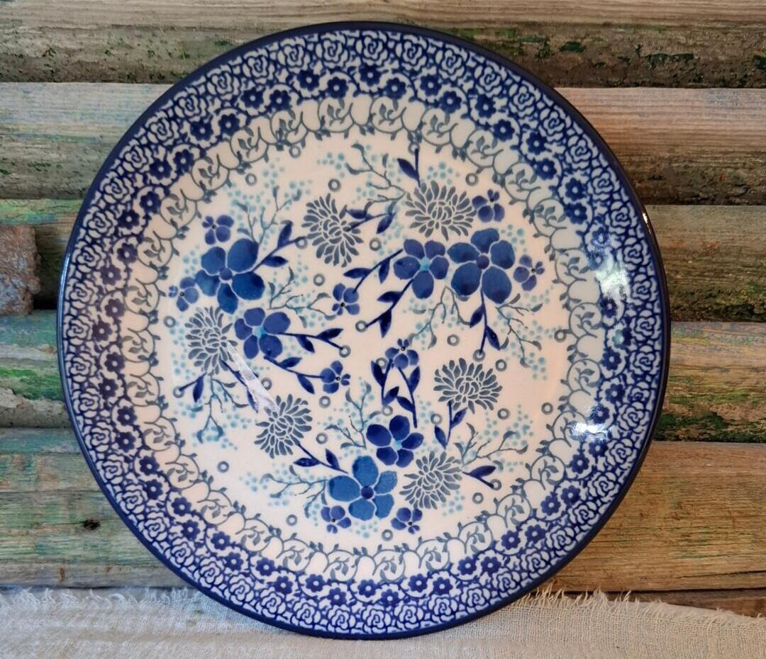 E55* Bunzlau Bord plat Ø 19,5 cm Unikat 5258 Maria Starzyk